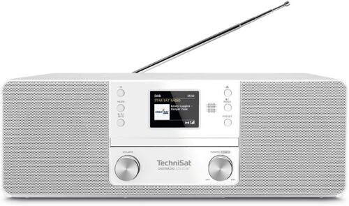 Radio lecteur CD TechniSat DIGITRADIO 370 CD BT blanc