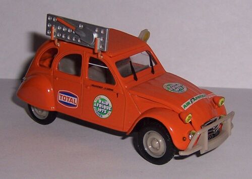 Citroën 2 Cv 6 Raid Afrique De 1973 - Voiture Miniature 1/43ème Norev