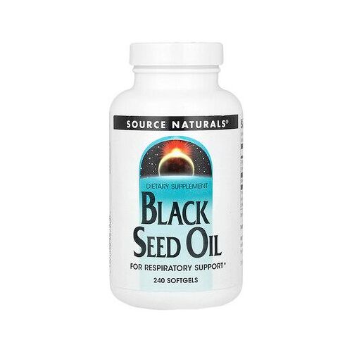 Source Naturals, Huile De Graine De Nigelle, 240 Capsules À Enveloppe Molle 