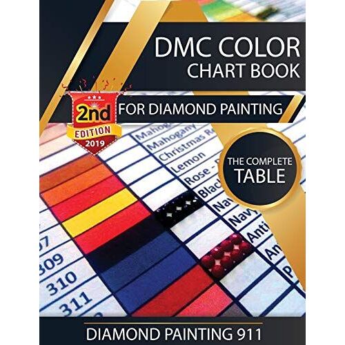 Dmc Color Chart Book For Diamond Painting