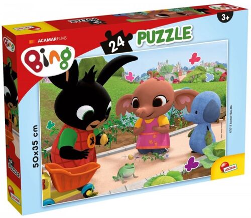 Lisciani Bing-Puzzles 24 Pieces, 77991, Multicolore
