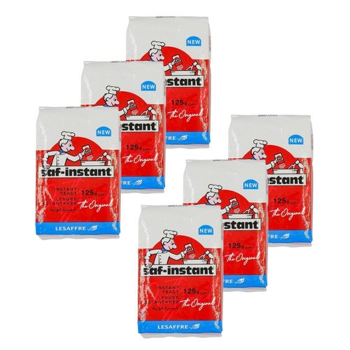 Lot 6x Levure Sèche De Boulangerie - Paquet 125g