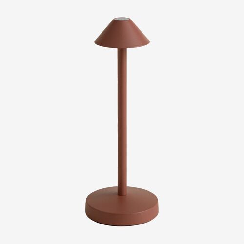 Lampe De Table Led Sans Fil Emilija Rouge Tuile