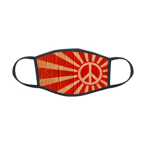 Masque De Protection Personnalisé Peace And Love Mask Réf 2040