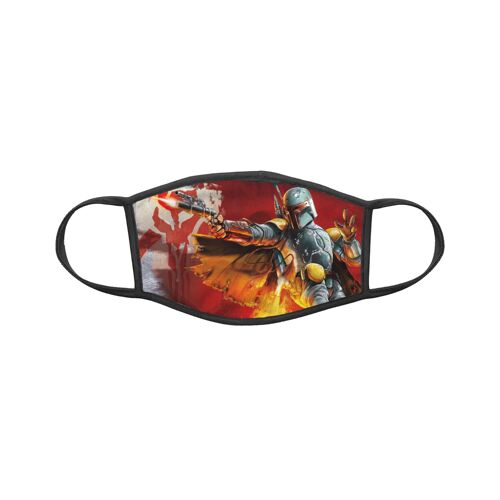 Masque En Tissu Lavable Personnalisé Collection Geek Star Wars Boba Fett Ref 0045