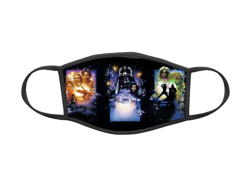 Masque En Tissu Lavable Personnalisé Collection Geek Star Wars Ref 0036