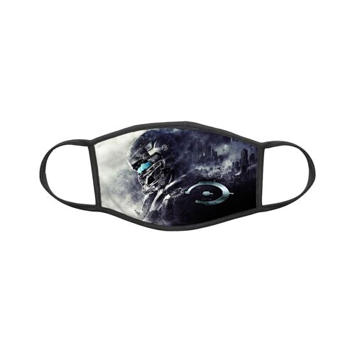 Masque En Tissu Lavable Personnalisé Collection Geek Jeu Halo Master Chief Ref 0043