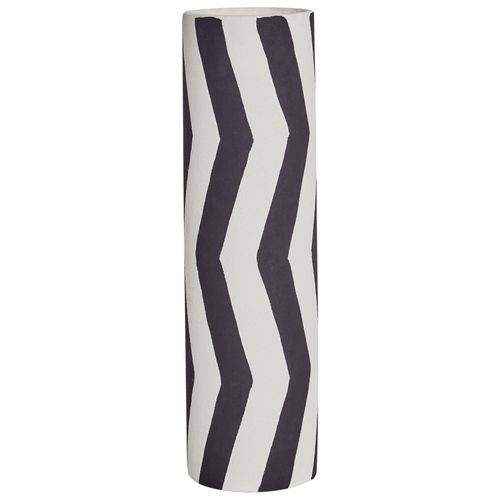 Grès Vase à fleurs 40 cm Noir GOBY