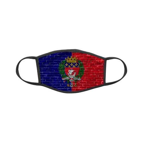 Masque En Tissu Lavable Personnalisé Collection Drapeau Région Paris Ref 212