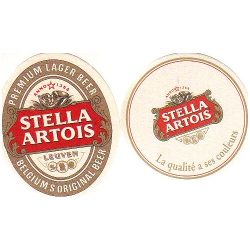 Lot De 2 Sous-Bock Stella Artois