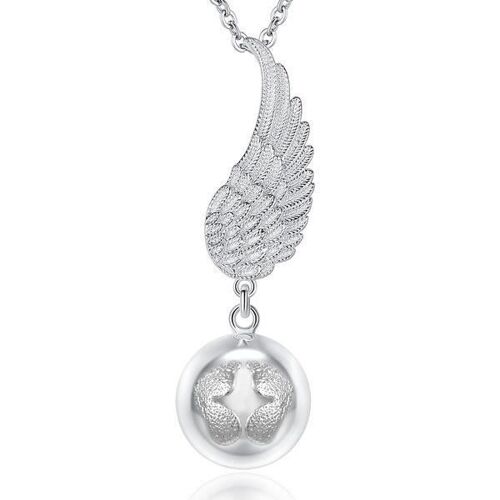 Bola De Grossesse Aile D'ange Boule Avec Empreintes De Pieds