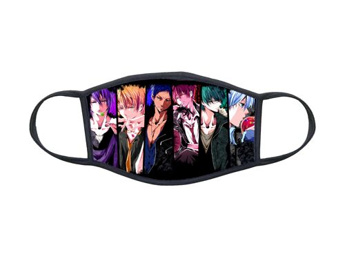 Masque En Tissu Lavable Personnalisé Manga Kuroko's Basket Réf 1820