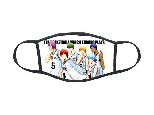 Masque En Tissu Lavable Personnalisé Manga Kuroko's Basket Réf 1816
