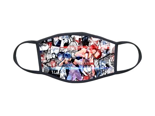 Masque En Tissu Lavable Personnalisé Manga Kuroko's Basket Réf 1818