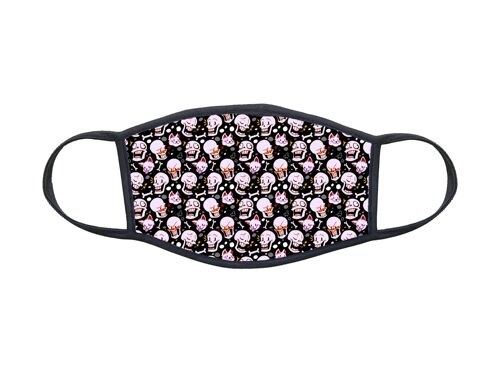 Masque En Tissu Lavable Personnalisé Jeu Vidéo Undertale Mask Réf 1741