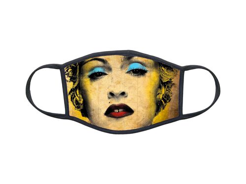 Masque En Tissu Lavable Personnalisé Pop Art Réf 1387