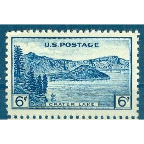 Usa 1934 - Crater Lake - 6c - Scott 745 - Neuf Sans Charnière
