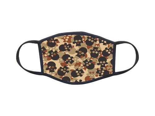 Masque En Tissu Lavable Personnalisé Camouflage Réf 1485