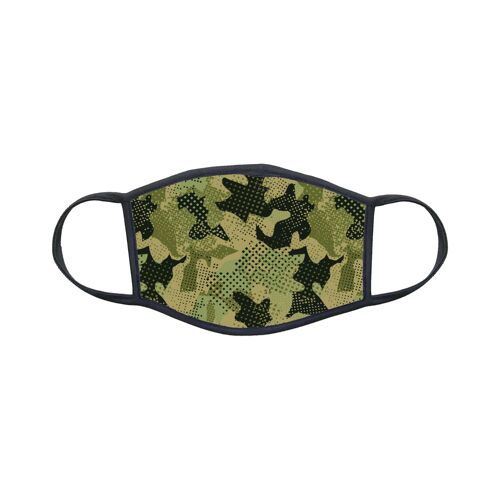 Masque En Tissu Lavable Personnalisé Camouflage Réf 1493