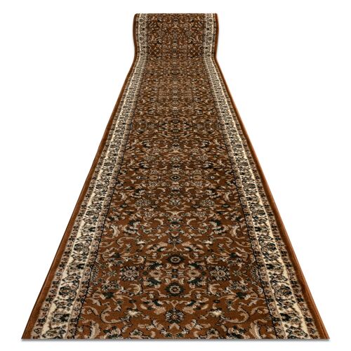 80x300 Cm Tapis De Couloir Heat-Set Royal Adr 1745 Marron 80 Cm