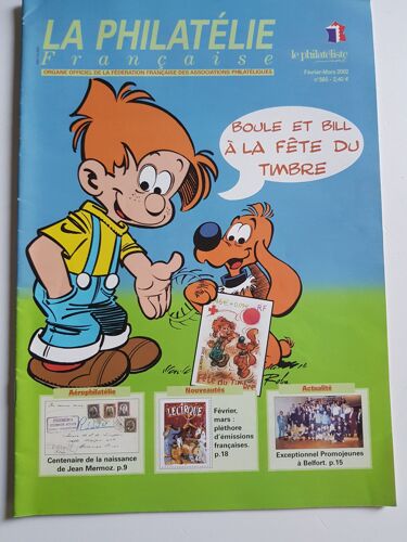 La Philatelie Francaise , Organe Officiel De La Ffdap N° 565 De Fevrier 2002