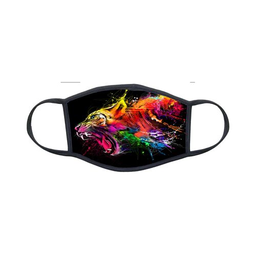 Masque En Tissu Lavable Personnalisé Animal Tigre Réf 1311
