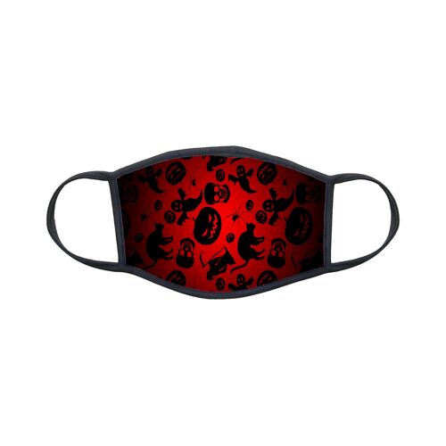 Masque En Tissu Lavable Personnalisé Halloween Réf 1032