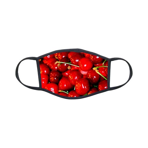 Masque En Tissu Lavable Personnalisé Macro Fruit Réf 1192
