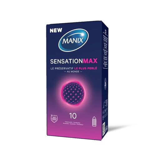 Préservatifs Sensation Max X 10 - Manix