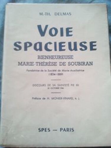 Voie Spacieuse Bienheureuse Marie Therese De Soubiran