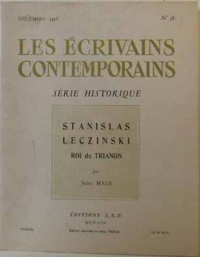 Stanislas Leczinski Roi De Trianon
