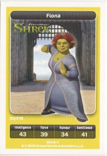 Carte Disney Carrefour "Fiona" 23/216 (Shrek)
