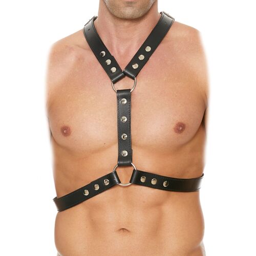 Harnais Metal Spots Noir - Uomo