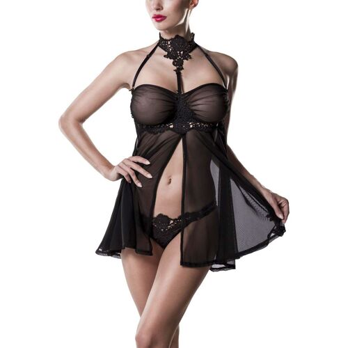 Babydoll N° 20024 Noir - Grey Velvet