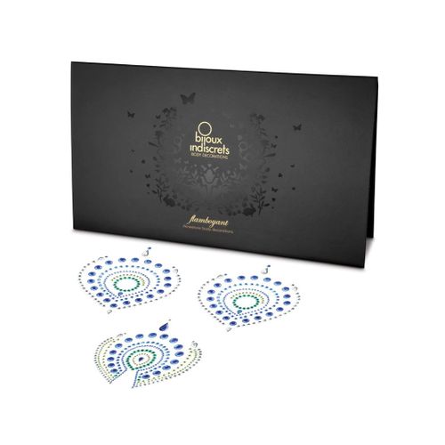 Bijoux De Corps - Bijoux Indiscrets - Flamboyant - Taille Tu - Couleur Bleu/Vert