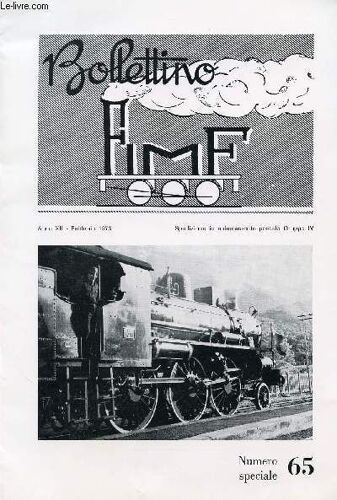 Bollettino F.I.M.F., Anno Xii, N° 65, Febb. 1973