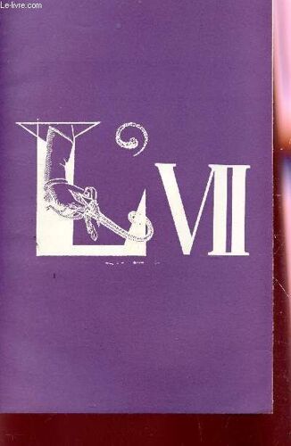 L'vii - Revue De Poesies Et De Proses Originales - Numero  Seize.