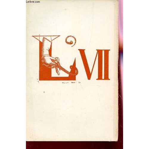 L'vii - Revue De Poesies Et De Proses Originales - Numero Trois.