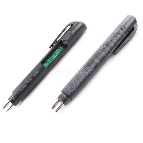 Brake Fluid Tester Testeur De Liquide De Frein Accessoires De Voiture Universels Outils De Diagnostic 5 Leds Liquide De Frein Outil De Test Numérique Stylo De Détection