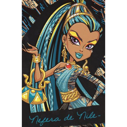 Carte Panini Photocards Monster High N° 29 Nefera De Nile