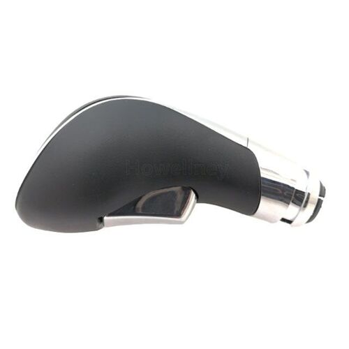 Nouveau Chrome Noir Pu Cuir Automatique Transmission De Changement De Vitesse Manette De Vitesse Pommeau De Levier Pour Opel Vauxhall Insignia Buick Regal 20986271