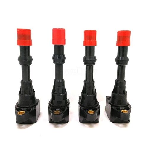 Système De Bobine D'allumage Pour Honda Civic 7 8 Vii Jazz, 4 Pièces, 1.2 1.3 1.4