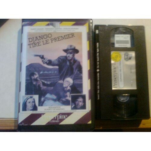 Cassette Vidéo Vhs - Django Tire Le Premier - Fernando Sancho