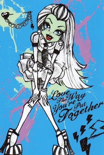 Carte Panini Photocards Monster High N° 64