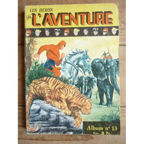 Album  Heros De L Aventure No 13 . Comprenant Nos 37 38 39 . Le Fantome Phantom