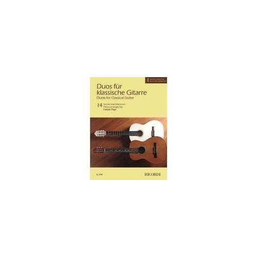 Duets For Classical Guitar, Volume 1