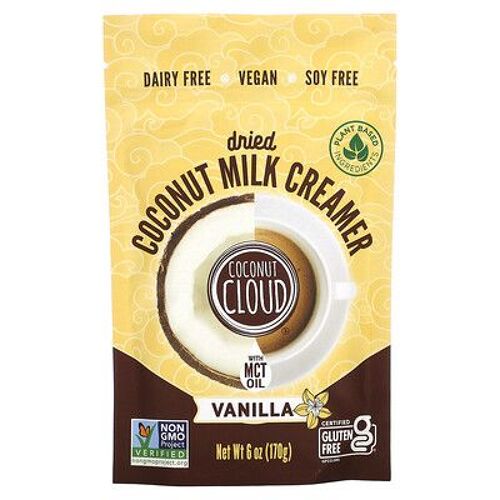 Coconut Cloud, Crème Au Lait De Coco Séchée, Vanille, 170 G