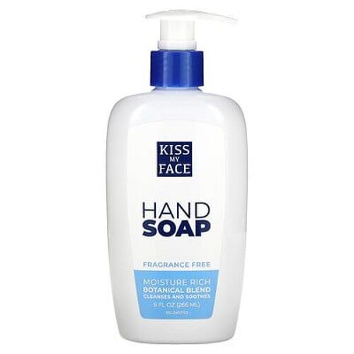 Kiss My Face, Savon Pour Les Mains, Sans Parfum, 266 Ml 