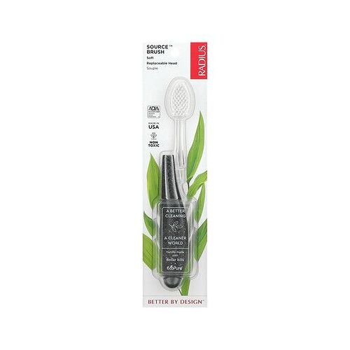 Radius, Source Brush, Doux, Tête Remplaçable, 1 Brosse À Dents