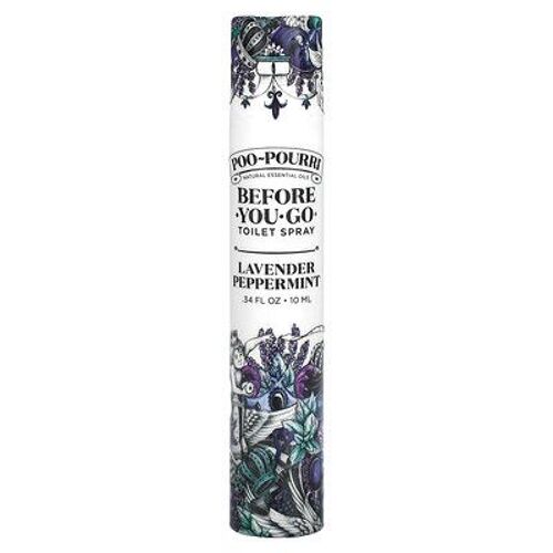 Poo-Pourri, Spray De Toilette Before-You-Go, Lavande Et Menthe Poivrée, 10 Ml 